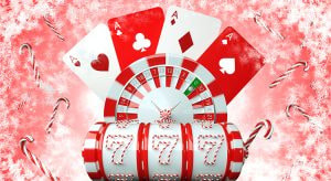 Spielbank an Weihnachten.