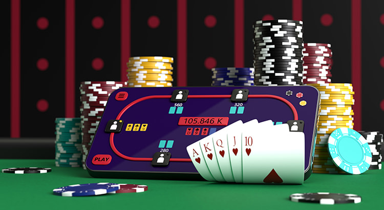 Poker App auf Apple Gerät